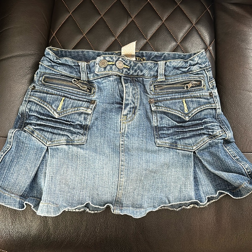 Girls Jean skort
